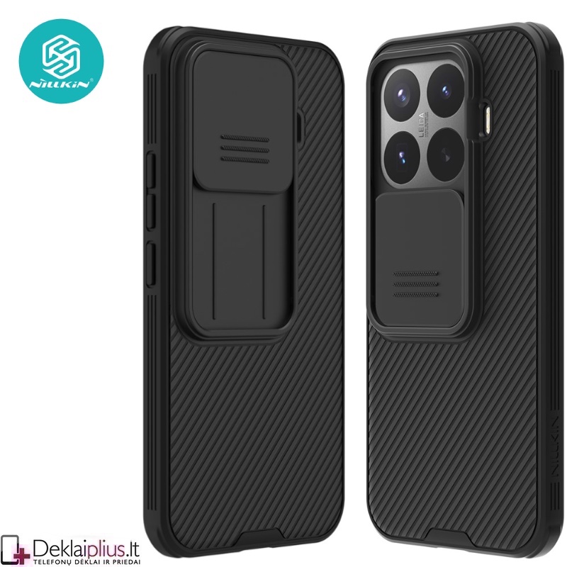 Nillkin Camshield dėklas su kameros apsauga - juodas (Xiaomi 17T Pro) Nillkin Camshield dėklas su kameros apsauga - juodas (Xiaomi 17T Pro)